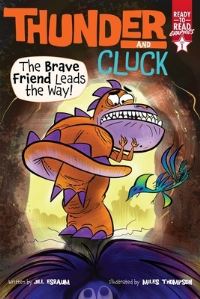 Book Cover for The Brave Friend Leads the Way! by Jill Esbaum