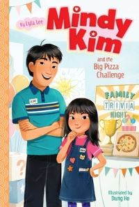 Book Cover for Mindy Kim and the Big Pizza Challenge by Lyla Lee