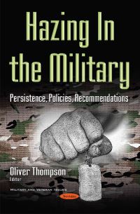 Book Cover for Hazing in the Military by Oliver Thompson