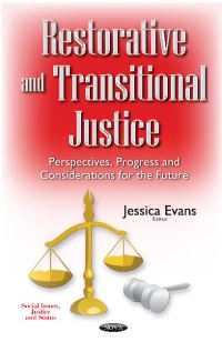 Book Cover for Restorative and Transitional Justice by Jessica Evans