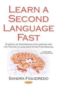 Book Cover for Learn a Second Language Fast by Sandra Figueiredo