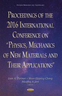 Book Cover for Proceedings of the 2016 International Conference on 