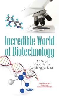 Book Cover for Incredible World of Biotechnology by M P Singh, Vinod Verma, Ashish Kumar Singh