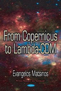 Book Cover for From Copernicus to Lambda-CDM by E Matsinos