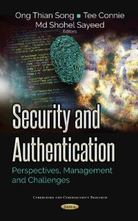 Book Cover for Security and Authentication by Ong Thian Song, Tee Connie, Mohd Shohel Sayeed