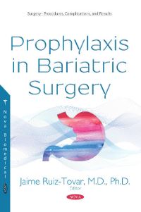 Book Cover for Prophylaxis in Bariatric Surgery by Jaime RuizTovar