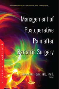 Book Cover for Management of Postoperative Pain After Bariatric Surgery by Jaime RuizTovar