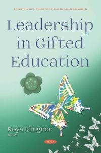 Book Cover for Leadership in Gifted Education by Roya Klingner