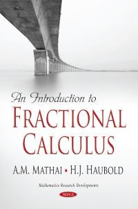 Book Cover for An Introduction to Fractional Calculus by A M Mathai, H J Haubold