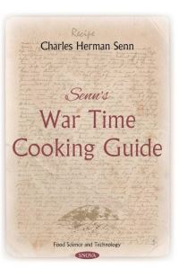 Book Cover for Senn's War Time Cooking Guide by Charles Herman Senn