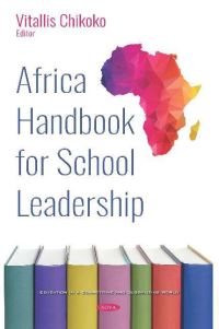 Book Cover for Africa Handbook for School Leadership by Vitallis Chikoko