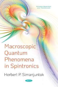 Book Cover for Macroscopic Quantum Phenomena in Spintronics by Herbert Simanjuntak