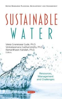 Book Cover for Sustainable Water by Veera Gnaneswar Gude, Gadhamshetty Venkataramana, Ramanitharan Kandiah