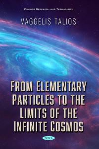 Book Cover for From Elementary Particles to the Limits of the Infinite Cosmos by Vaggelis Talios