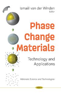 Book Cover for Phase Change Materials by Ismaël Van Der Winden, Nova Science Publishers