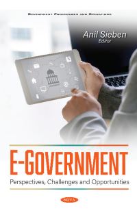 Book Cover for E-Government by Anil Sieben