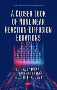 Book Cover for A Closer Look of Nonlinear Reaction-Diffusion Equations by Lakshmanan Rajendran, R Swaminathan