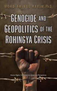 Book Cover for Genocide and Geopolitics of the Rohingya Crisis by Mohammad Aminul Karim