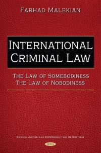 Book Cover for International Criminal Law by Farhad Malekian