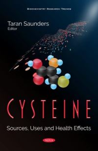 Book Cover for Cysteine by Taran Saunders