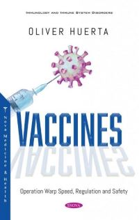 Book Cover for Vaccines by Oliver Huerta