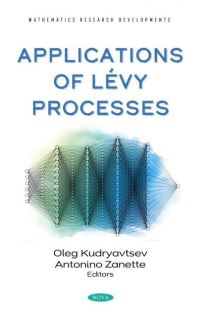 Book Cover for Applications of Lévy Processes by Oleg Kudryavtsev, Antonino Zanette