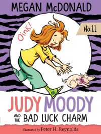 Book Cover for Judy Moody and the Bad Luck Charm by Megan McDonald