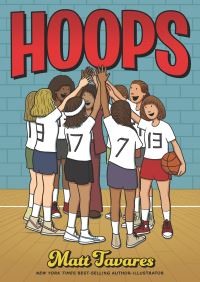 Book Cover for Hoops by Matt Tavares