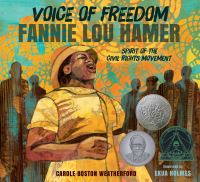 Book Cover for Voice of Freedom: Fannie Lou Hamer by Carole Boston Weatherford