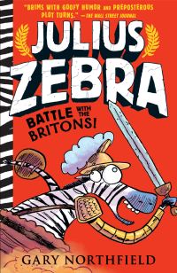 Book Cover for Julius Zebra by Gary Northfield