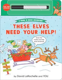 Book Cover for These Elves Need Your Help! by David LaRochelle