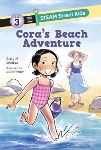 Book Cover for Cora's Beach Adventure by Sally M Walker
