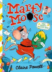 Book Cover for Marty Moose: The Great Stamp-Ede by Claire Powell