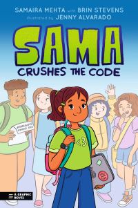 Book Cover for Sama Crushes the Code by Samaira Mehta