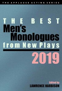 Book Cover for The Best Men's Monologues from New Plays, 2019 by Lawrence Harbison