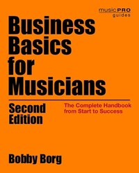 Book Cover for Business Basics for Musicians by Bobby Borg