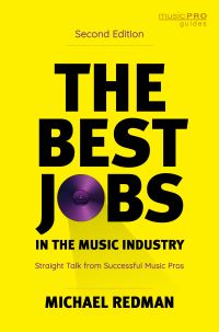Book Cover for The Best Jobs in the Music Industry by Michael Redman