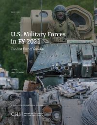 Book Cover for U.S. Military Forces in FY 2021 by Mark Cancian