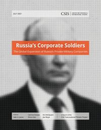 Book Cover for Russia's Corporate Soldiers by Seth G Jones, Catrina Doxee, Brian Katz, Eric McQueen, Joe Moye