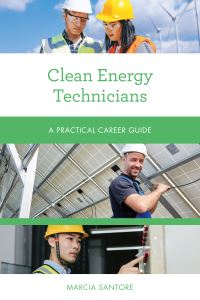 Book Cover for Clean Energy Technicians by Marcia Santore