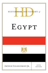 Book Cover for Historical Dictionary of Egypt by Arthur Goldschmidt