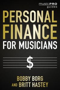 Book Cover for Personal Finance for Musicians by Bobby Borg, Britt Hastey