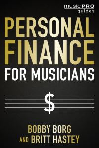 Book Cover for Personal Finance for Musicians by Bobby Borg, Britt Hastey