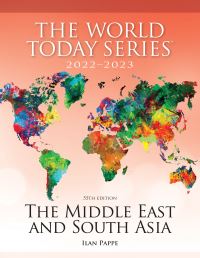 Book Cover for The Middle East and South Asia 2022-2023 by Ilan Pappé
