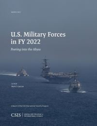 Book Cover for U.S. Military Forces in FY 2022 by Mark Cancian
