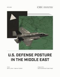 Book Cover for U.S. Defense Posture in the Middle East by Seth G Jones, Seamus P Daniels