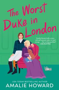 Book Cover for The Worst Duke in London by Amalie Howard
