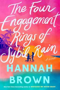 Book Cover for The Four Engagement Rings of Sybil Rain by Hannah Brown