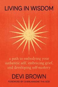 Book Cover for Living in Wisdom by Devi Brown