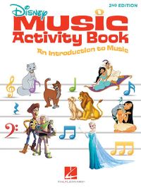 Book Cover for Disney Music Activity Book by Hal Leonard Corp